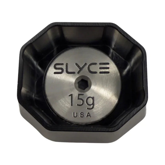 SLYCE SpeedCap with 15g weight disc in octagon cap