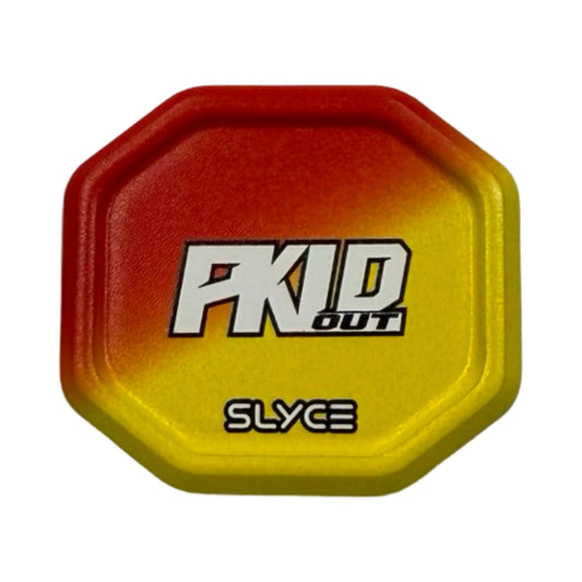 FXLD OUT SLYCE paddle dripper SpeedCap, red-yellow octagonal insert