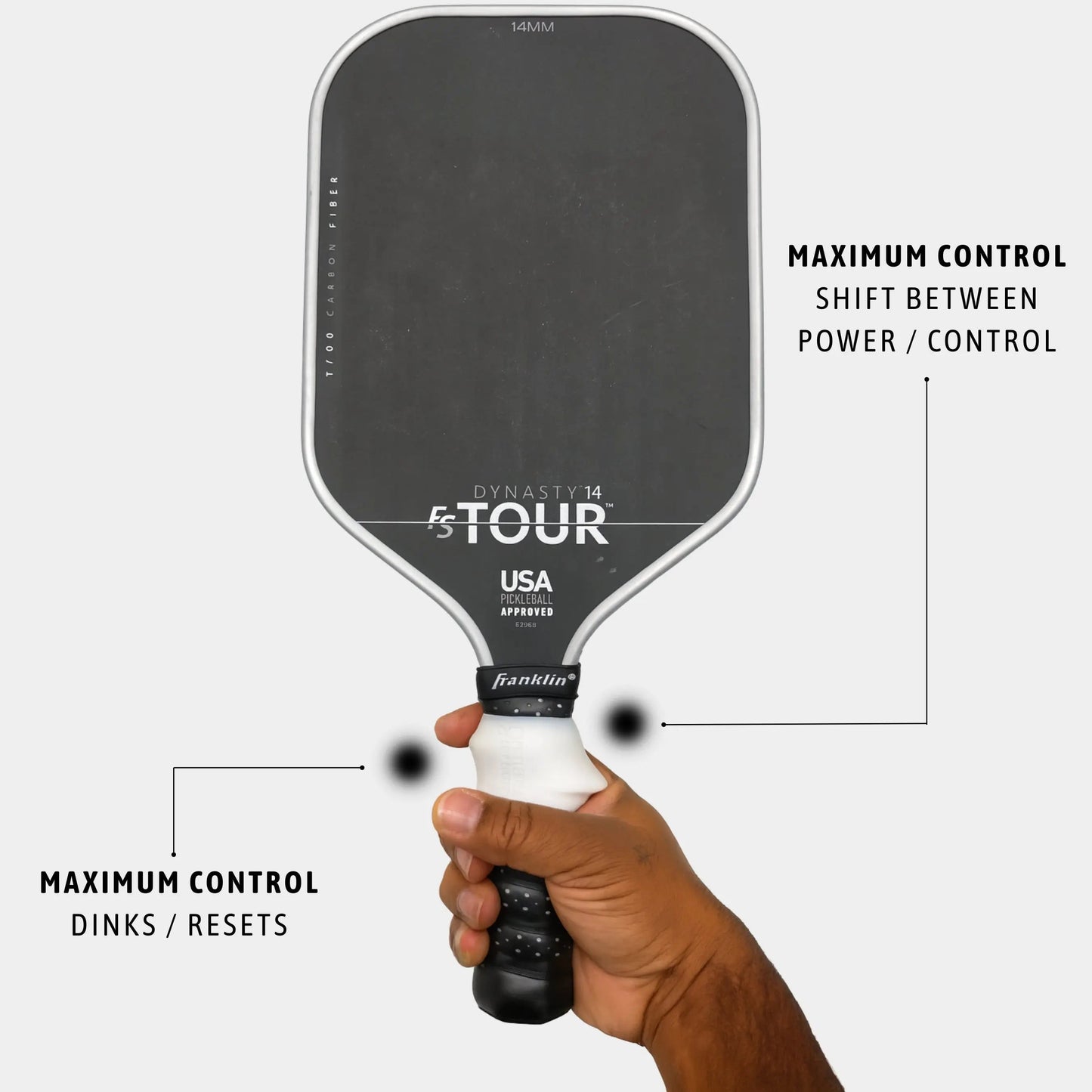 Pickleball Grip Doctor Training Aid - 2 Pack