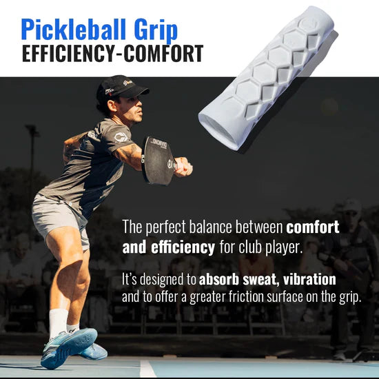 Hesacore Pickleball Original Grip 5.25 Regular Fit White