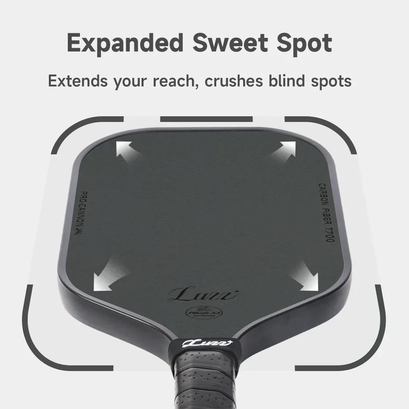 Luzz Pro Cannon Mad Pickler Edition Pickleball Paddle & Cover