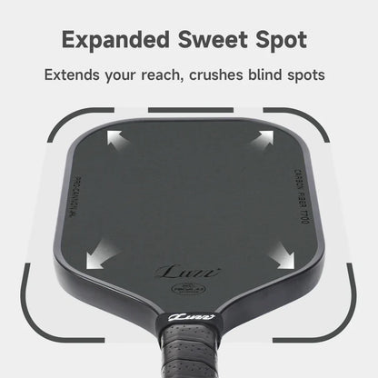 Luzz Pro Cannon Mad Pickler Edition Pickleball Paddle & Cover